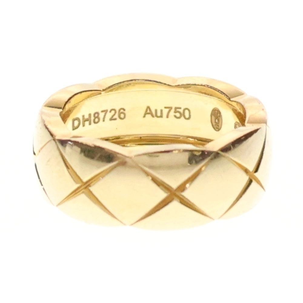 CHANEL(シャネル) ココ クラッシュ コレクション ミディアムモデル リング 指輪 K18YG イエローゴールド J10571