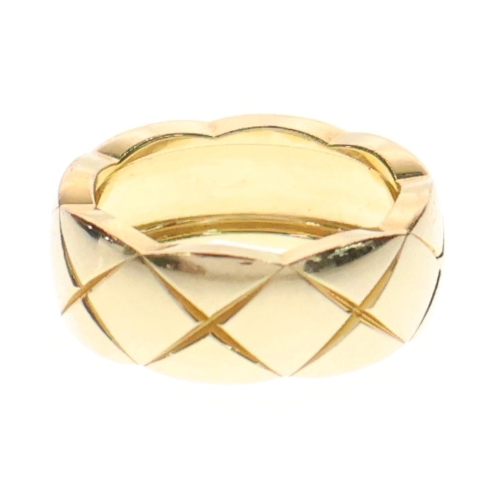 CHANEL(シャネル) ココ クラッシュ コレクション ミディアムモデル リング 指輪 K18YG イエローゴールド J10571