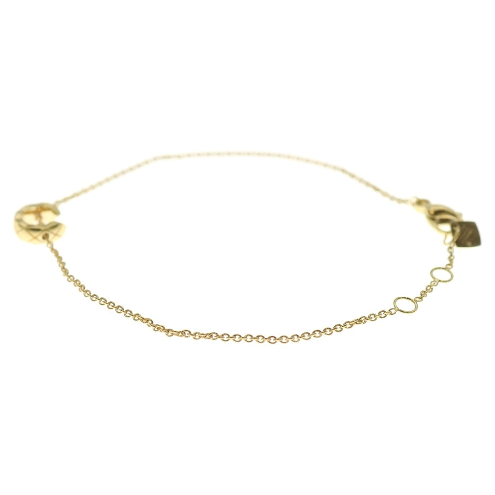 CHANEL(シャネル) ココ クラッシュ コレクション ブレスレット K18YG イエローゴールド J12365