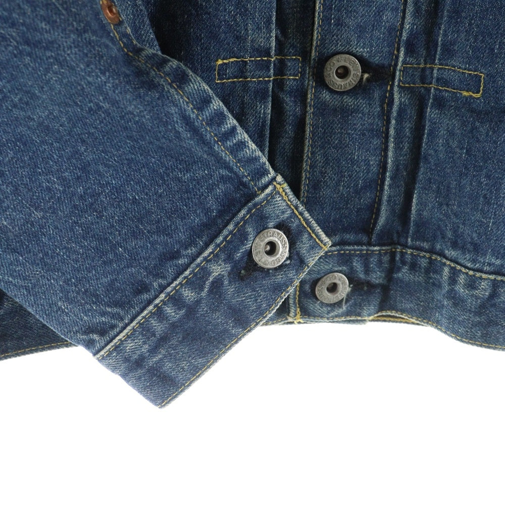 Levi's(リーバイス) 90S VINTAGE 506 1st 大戦モデル 復刻 ボタン裏J02 ドーナッツボタン BIG‐E 日本製 ファースト 71506XX ヴィンテージ デニムジャケット インディゴ