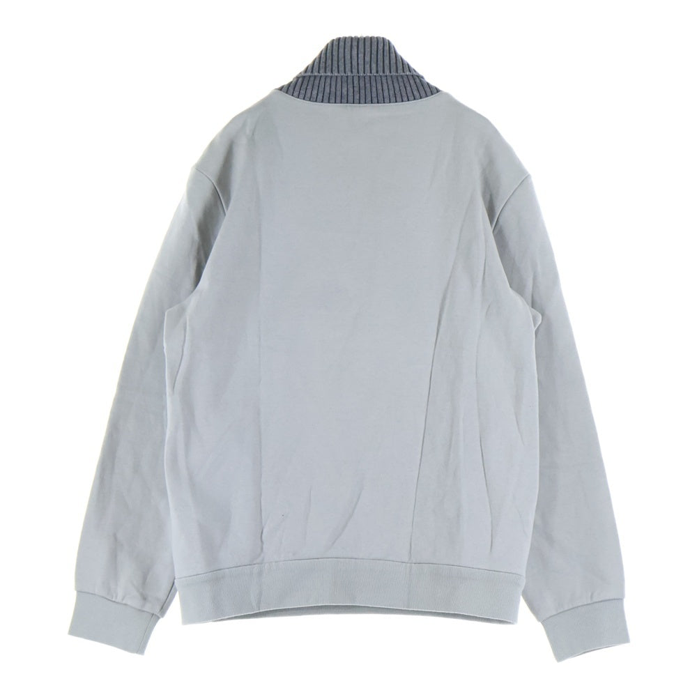 Armani Exchange(アルマーニ エクスチェンジ) ニット切替 ショールカラー スウェットトレーナー グレー