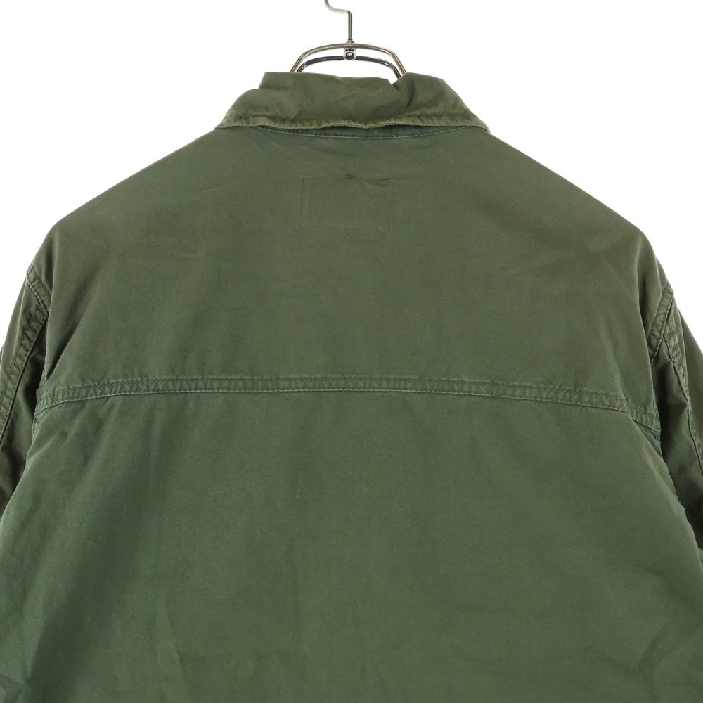 BEAMS(ビームス) ミリタリーサンプリング ジップアップ ジャケット カーキ