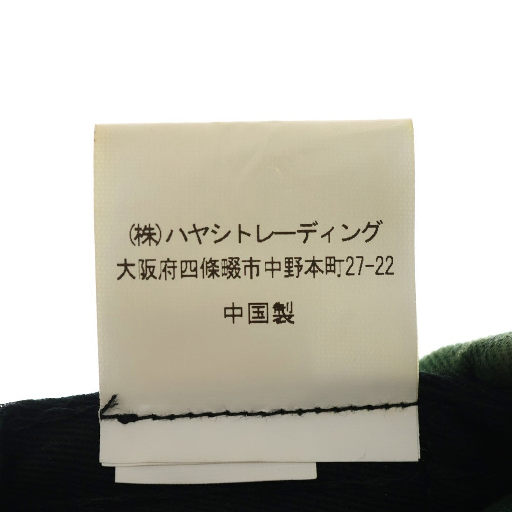 ANTIHERO(アンタイヒーロー) エンブロイダリー キャップ 帽子 グリーン
