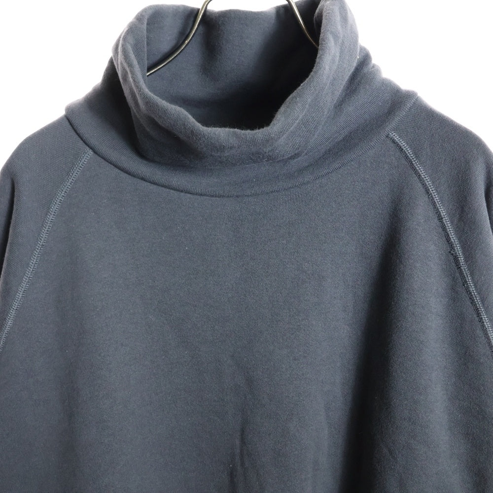 Graphpaper(グラフペーパー) 24AW ×LOOPWHEELER High Neck Sweat ループウィラー ハイネック スウェット トレーナー グレー GU243‐70085B