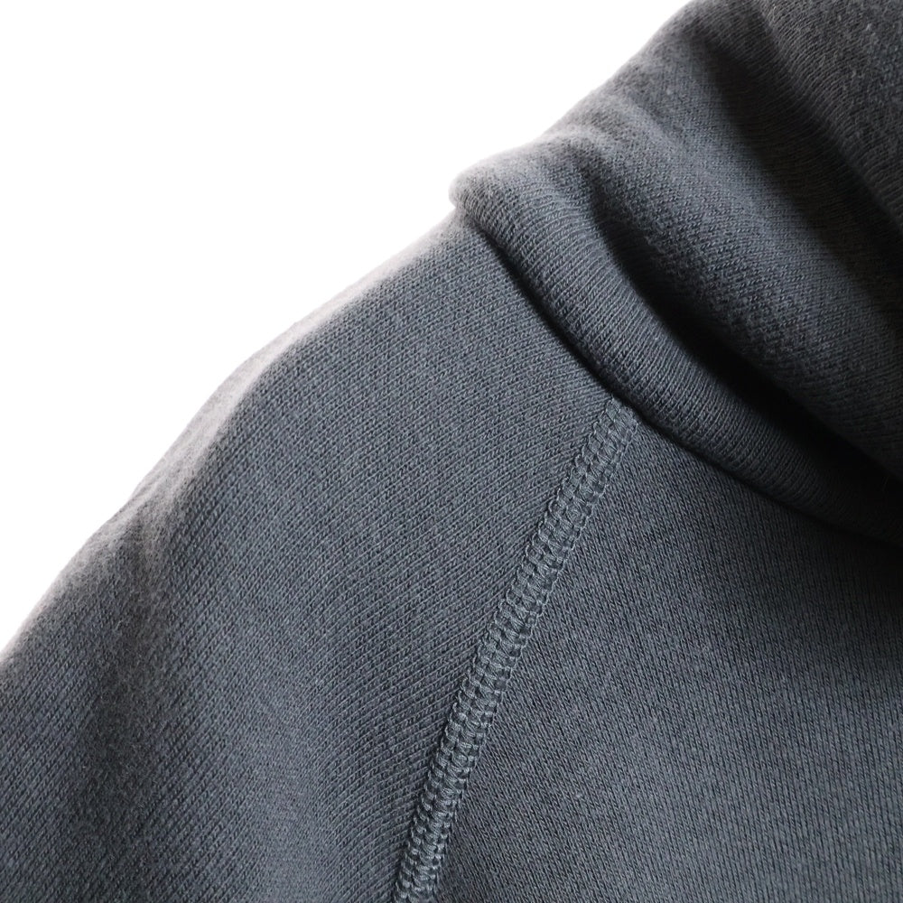 Graphpaper(グラフペーパー) 24AW ×LOOPWHEELER High Neck Sweat ループウィラー ハイネック スウェット トレーナー グレー GU243‐70085B