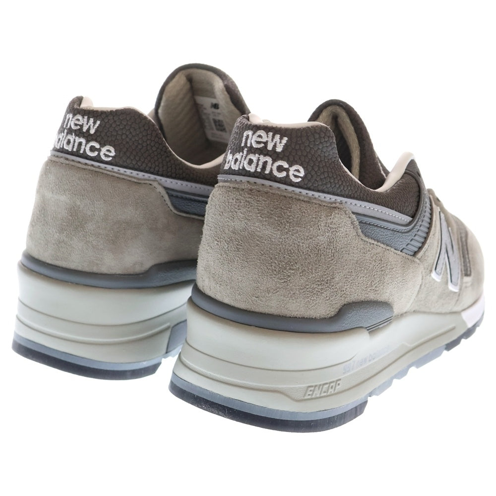 New Balance(ニューバランス) U997GY スエード メッシュ レザー ローカットスニーカー グレー US10/28cm