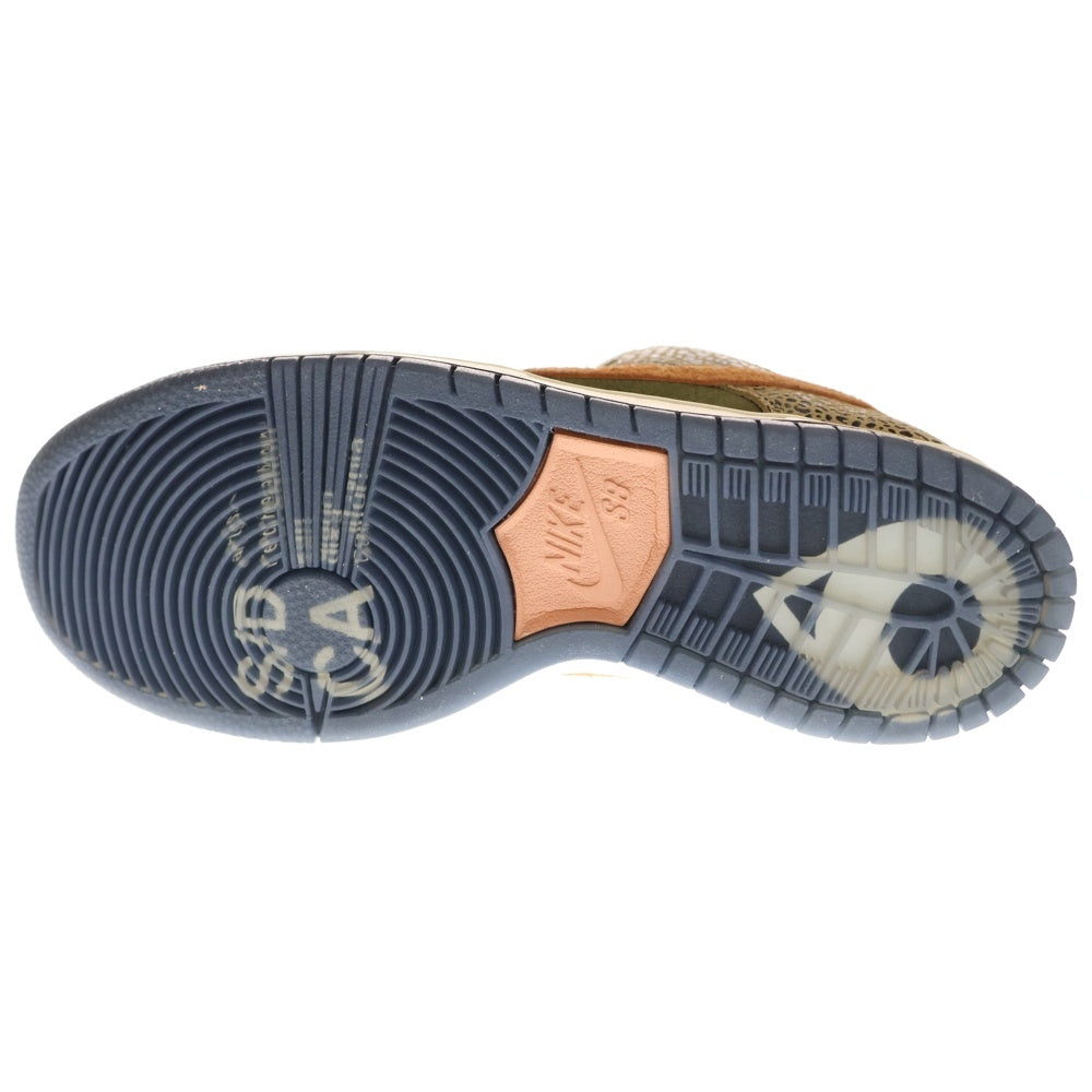 NIKE SB(ナイキエスビー) ×Arts Rec DUNK LOW Rust Pink and Rough Green アーツレック ダンク ローカットスニーカー レディース カーキ/ピンク US6/24cm IH3211-200