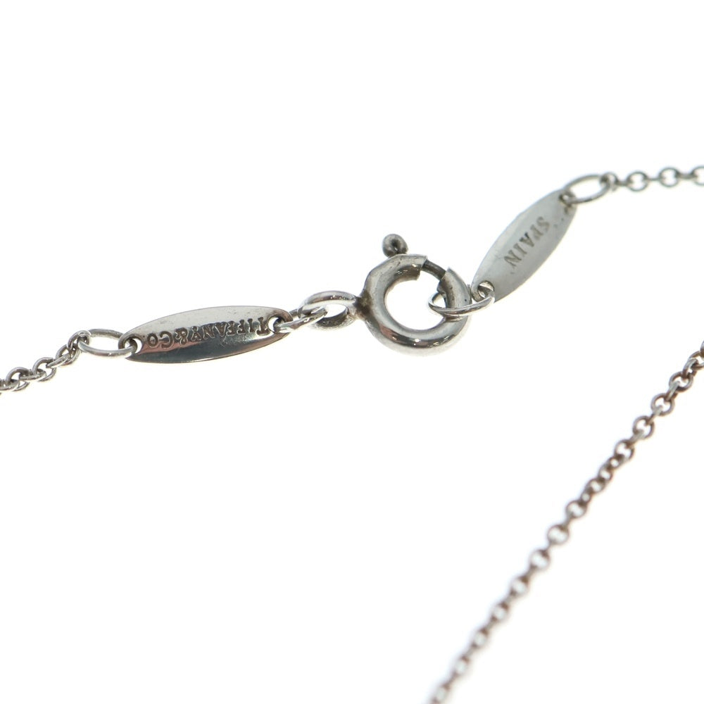 TIFFANY & Co.(ティファニー) エルサペレッティ シングルダイヤモンド バイザヤード ネックレス シルバー