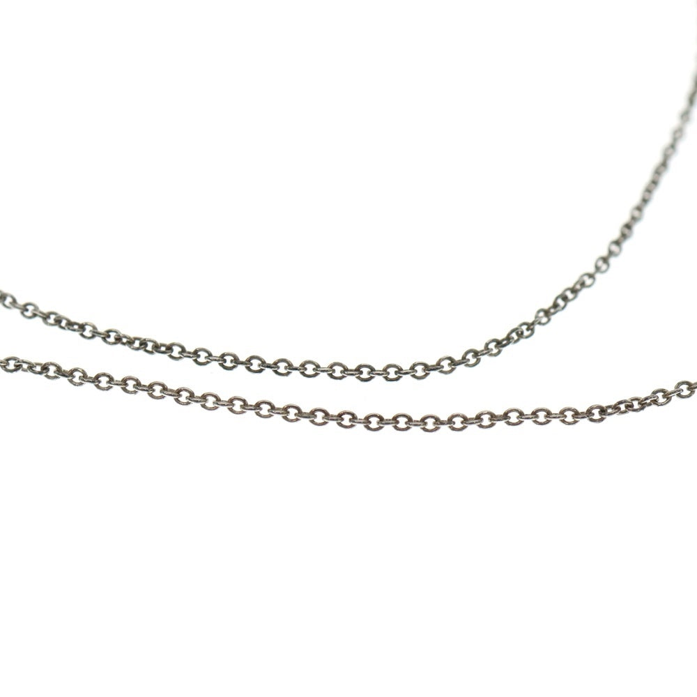 TIFFANY & Co.(ティファニー) エルサペレッティ シングルダイヤモンド バイザヤード ネックレス シルバー