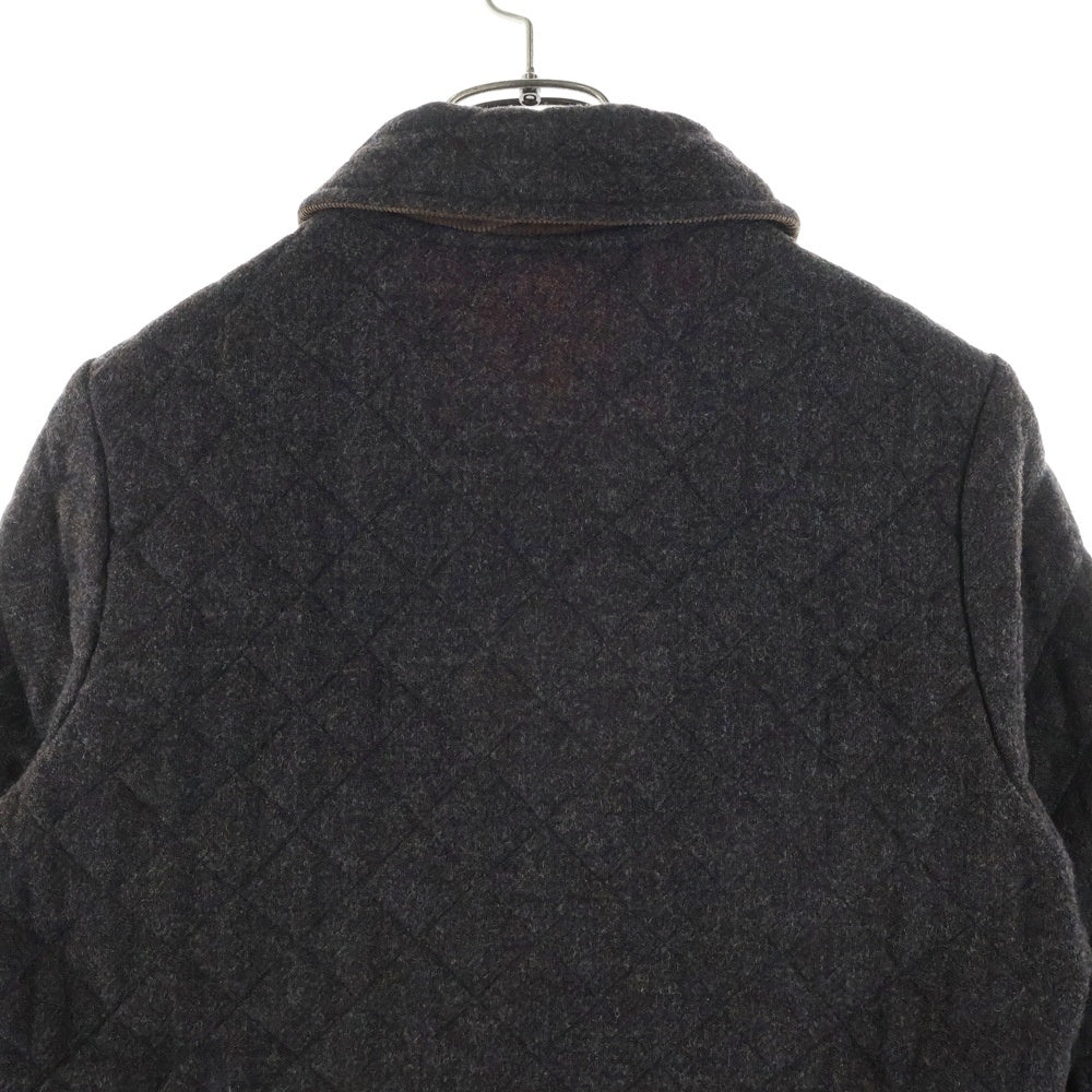 MACKINTOSH(マッキントッシュ) ツイードウール 裏地キルティング 8Bジャケット レディース ブラウン