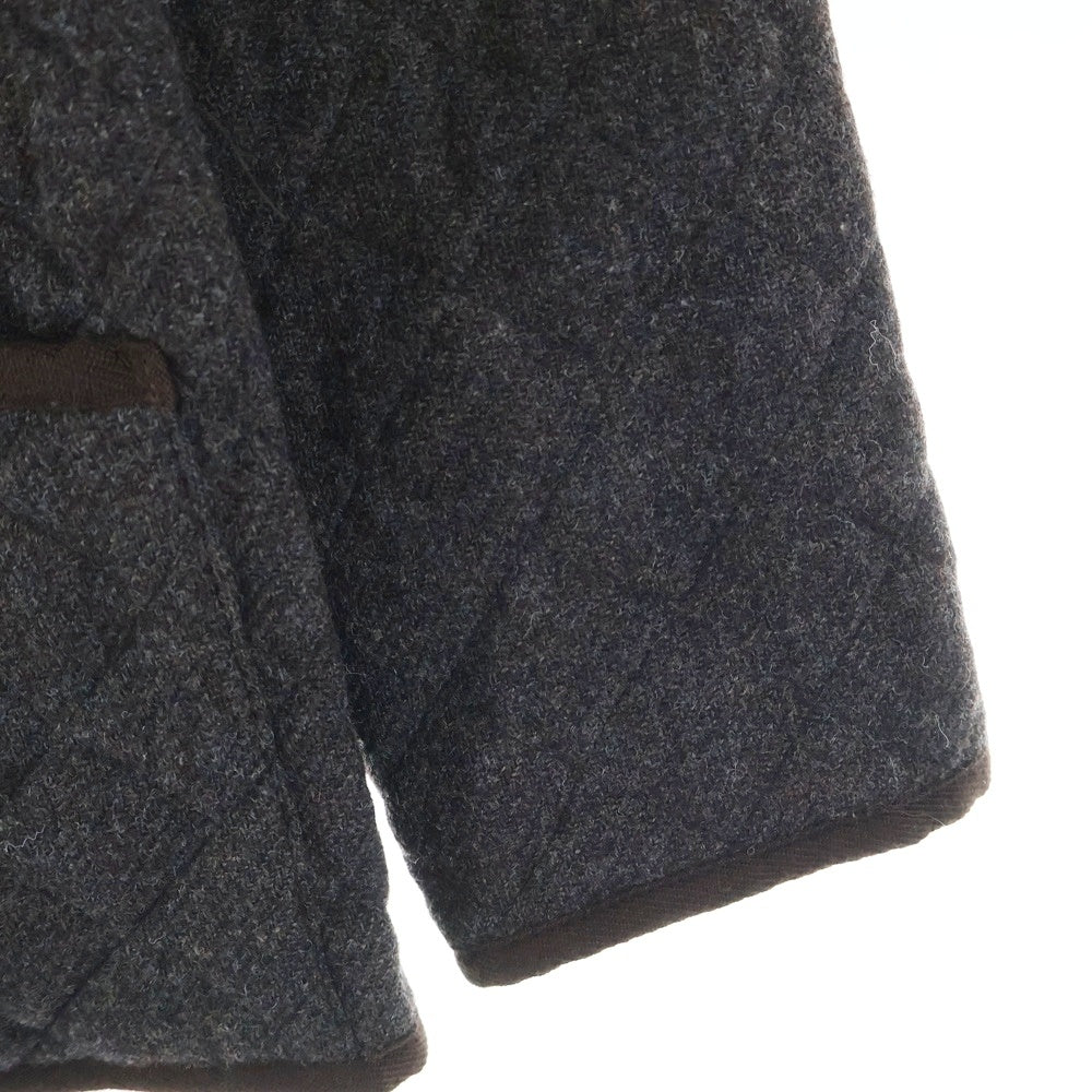 MACKINTOSH(マッキントッシュ) ツイードウール 裏地キルティング 8Bジャケット レディース ブラウン