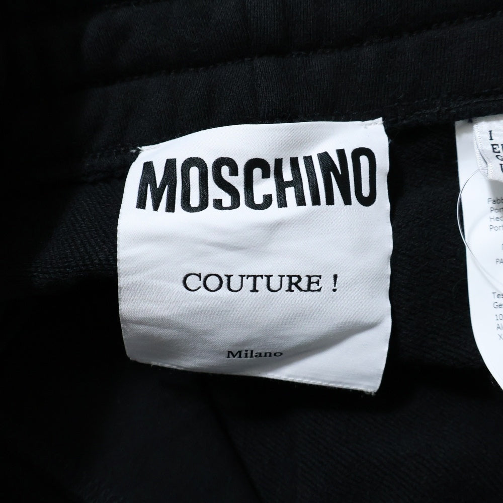 MOSCHINO(モスキーノ) 22AW ロゴプリント スウェット パンツ ブラック 222ZRA03617028