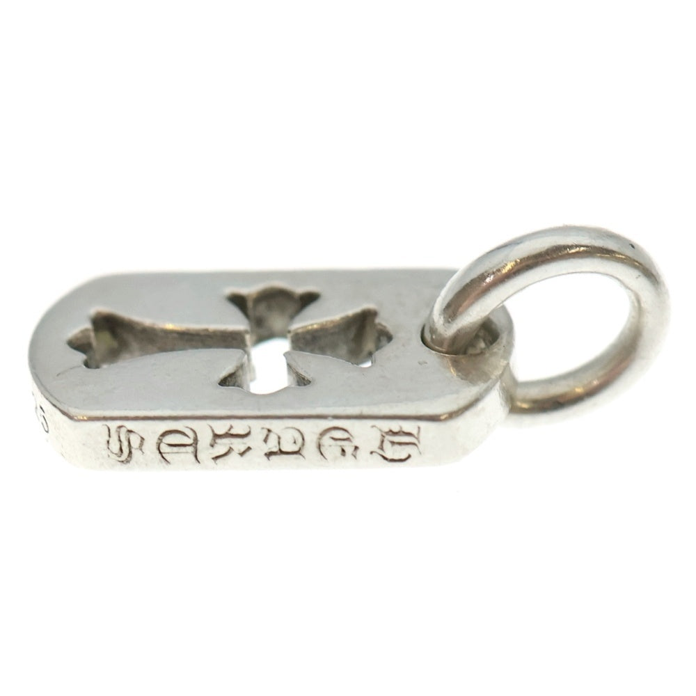 CHROME HEARTS(クロムハーツ) DT TNY CO CRS タイニーカットアウトクロスドッグタグ チャーム ペンダントトップ シルバー BCA252