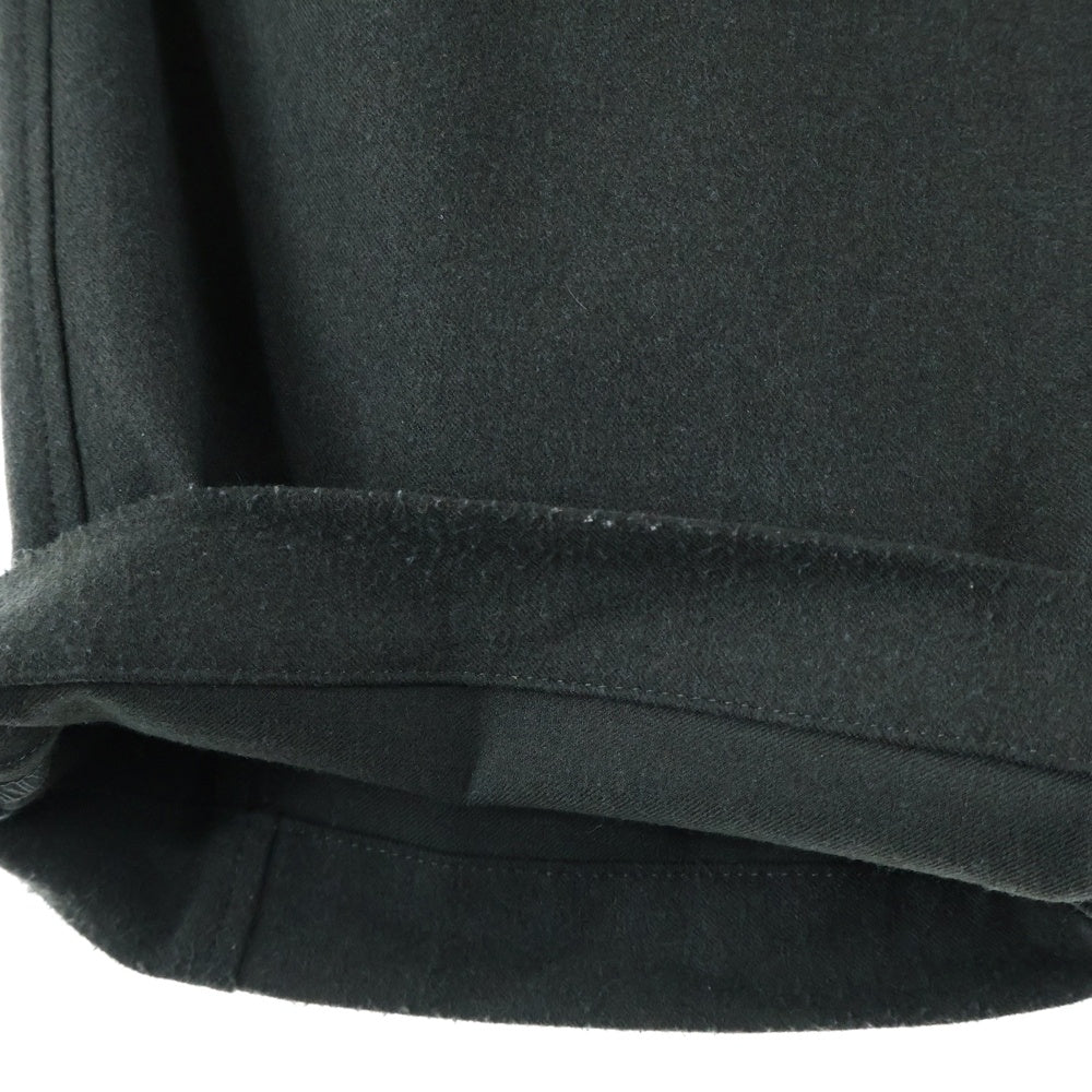 LACOSTE(ラコステ) マルチポケット ストレッチツイル ジップアップ ワイドスラックスパンツ グレー HF006J