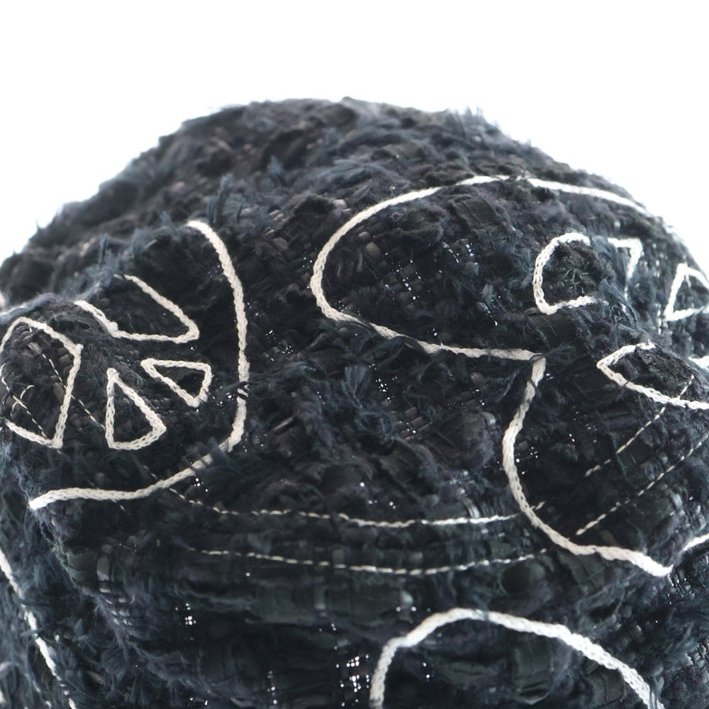 READY MADE(レディメイド) TWEED BUCKET HAT/BLK ツイード バケットハット 帽子 ブラック RE-TW-BK-00-00-292