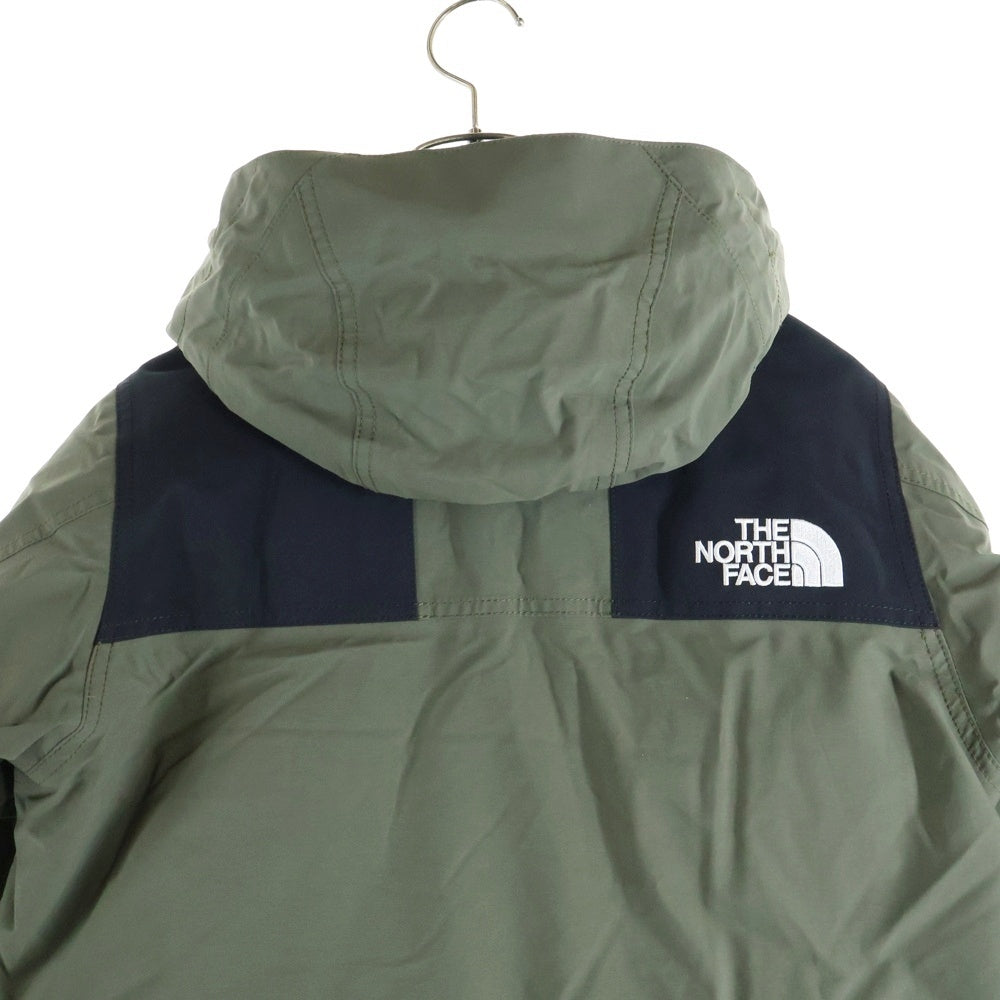 THE NORTH FACE(ザノースフェイス) MOUNTAIN DOWN COAT GORE-TEX マウンテン ゴアテックス ジップアップダウンジャケット カーキ/ブラック ND91935