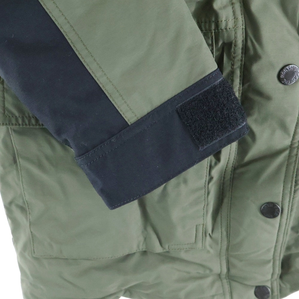 THE NORTH FACE(ザノースフェイス) MOUNTAIN DOWN COAT GORE-TEX マウンテン ゴアテックス ジップアップダウンジャケット カーキ/ブラック ND91935