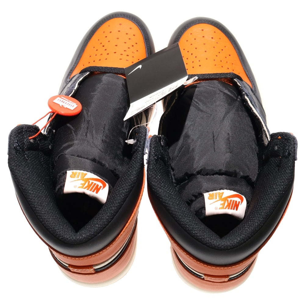 NIKE(ナイキ) AIR JORDAN 1 RETRO HIGH OG SHATTERED BACKBOARD エア ジョーダン 1 レトロ シャッタード バックボード ハイカットスニーカー US8.5/26.5cm DZ5485-008