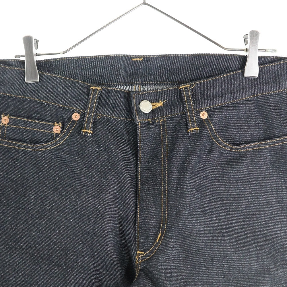 COMME des GARCONS HOMME(コムデギャルソンオム) AD2003 オレンジステッチ ジップフライ ストレート デニムパンツ インディゴ HL-P020