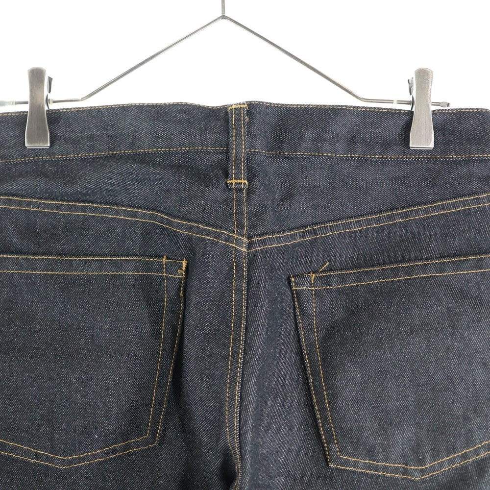 COMME des GARCONS HOMME(コムデギャルソンオム) AD2003 オレンジステッチ ジップフライ ストレート デニムパンツ インディゴ HL-P020