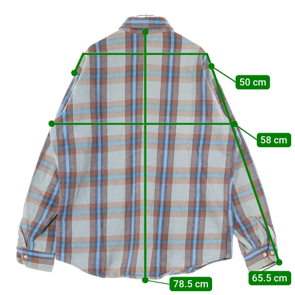 VINTAGE(ヴィンテージ) 80-90S ST JOHN'S BAY BIGMAC FLANNEL VINTAGE セントジョンズベイ ビッグマックフランネル チェック長袖シャツ マルチカラー