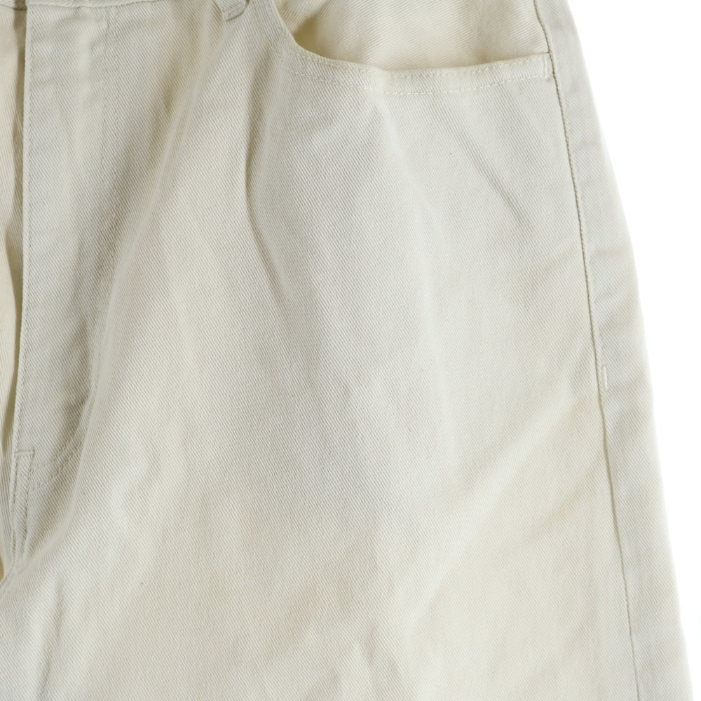 Steven Alan(スティーブンアラン) テーパード バギーパンツ ホワイト 8114-173-1017