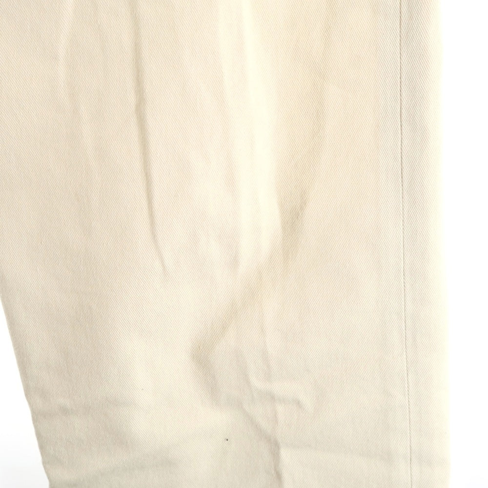 Steven Alan(スティーブンアラン) テーパード バギーパンツ ホワイト 8114-173-1017