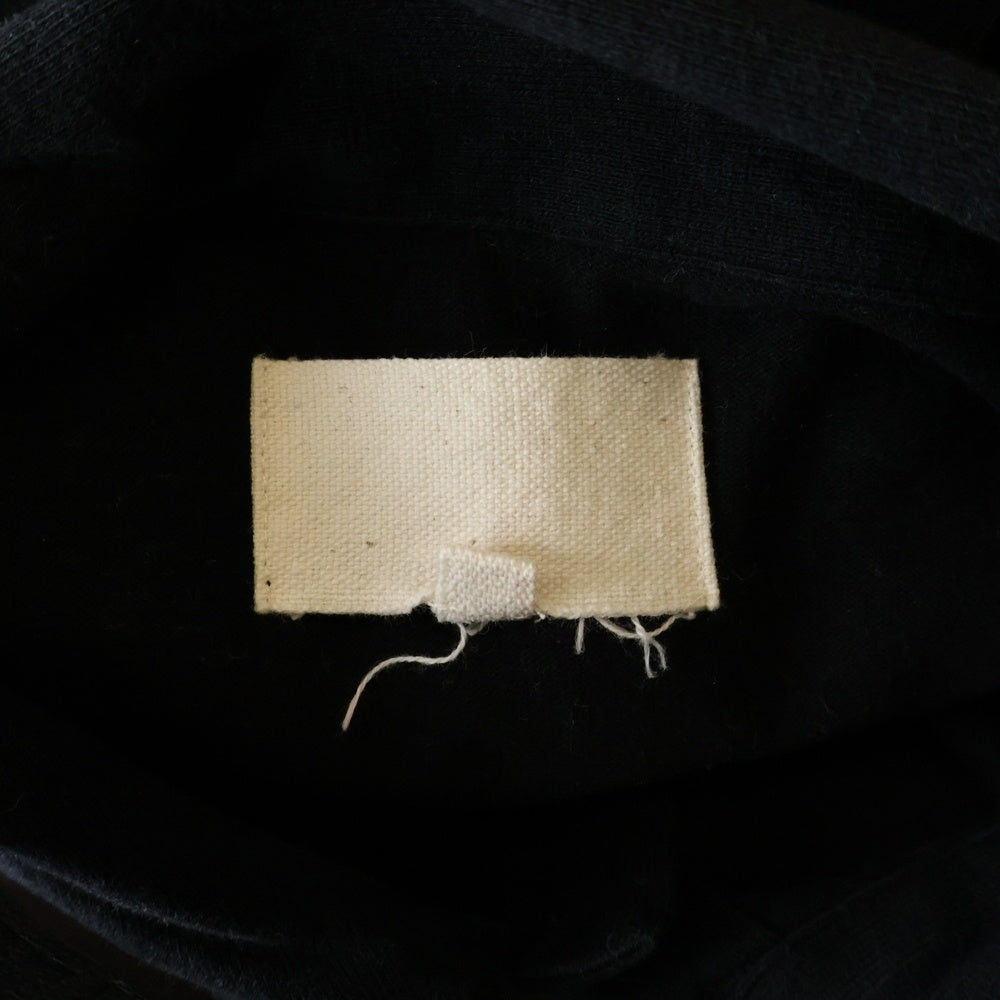 YOKO SAKAMOTO(ヨーコサカモト) コットン 半袖 ポロシャツ ブラック