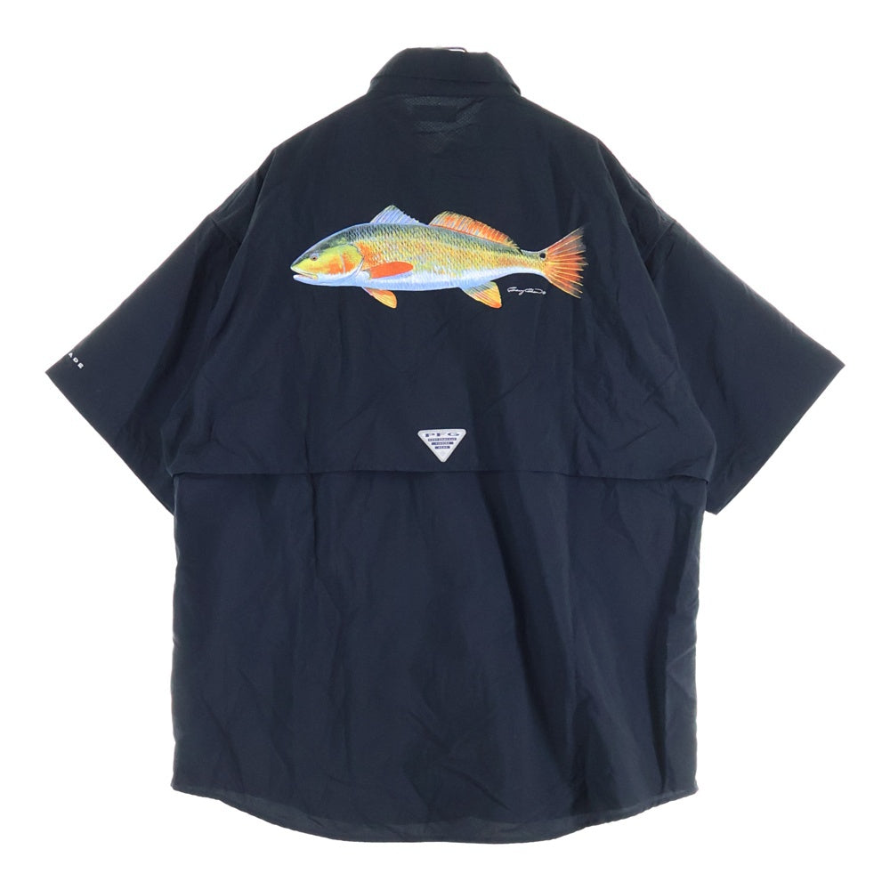 Columbia(コロンビア) バハマアイコン ショートスリーブシャツ 半袖 ブラック 123FM5202