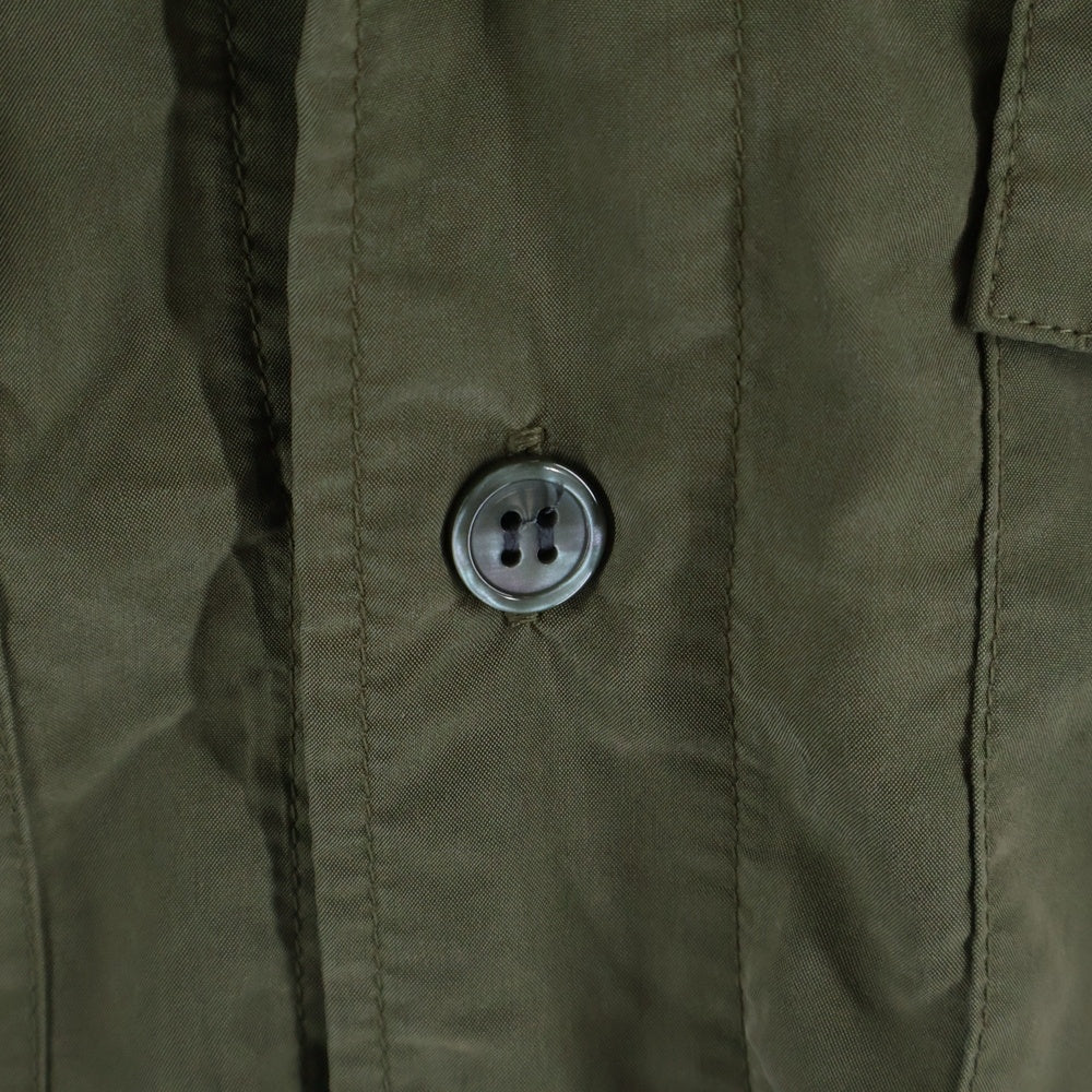 DELUXE(デラックス) FREEDOM フリーダム レーヨン オーバーシャツ カーキ 21SD1299