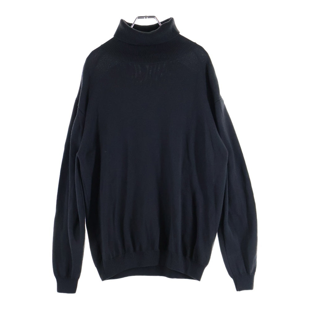 H BEAUTY&YOUTH(エイチ ビューティーアンドユース) ウール タートルネック リブニット セーター グレー