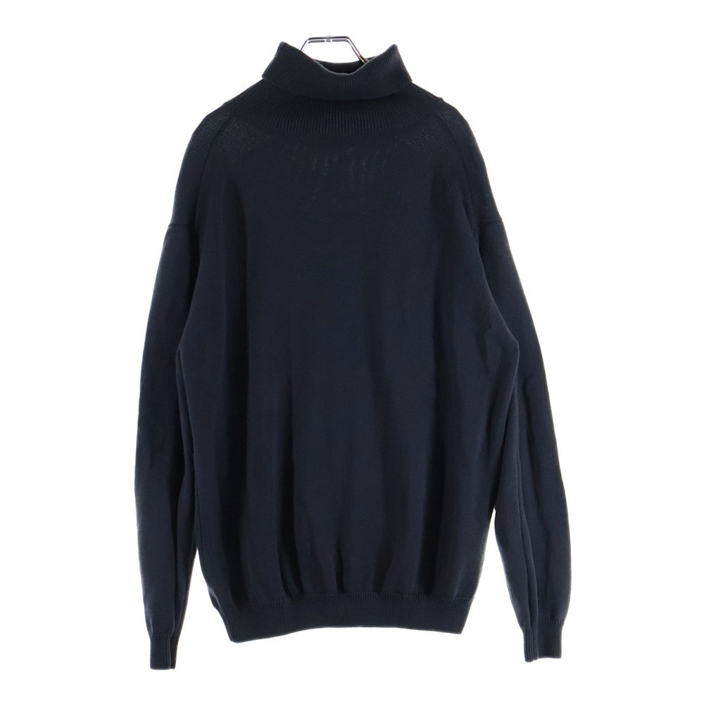 H BEAUTY&YOUTH(エイチ ビューティーアンドユース) ウール タートルネック リブニット セーター グレー