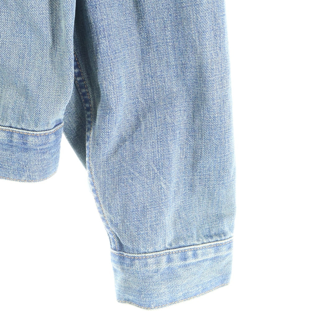 Levi's(リーバイス) ×FUTURA LABORATORIES フューチュラ ラボラトリーズ リメイク エンブロイダリーデザイン バックプリント マルチポケット デニムジャケット インディゴ 70505-02