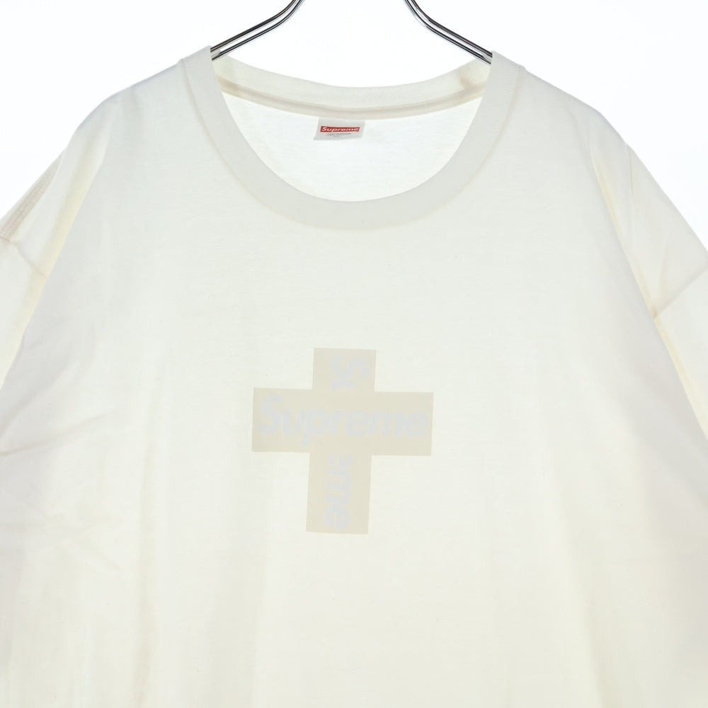 SUPREME(シュプリーム) 20AW Cross Box Logo Tee クロスボックスロゴ 半袖Tシャツ カットソー ホワイト