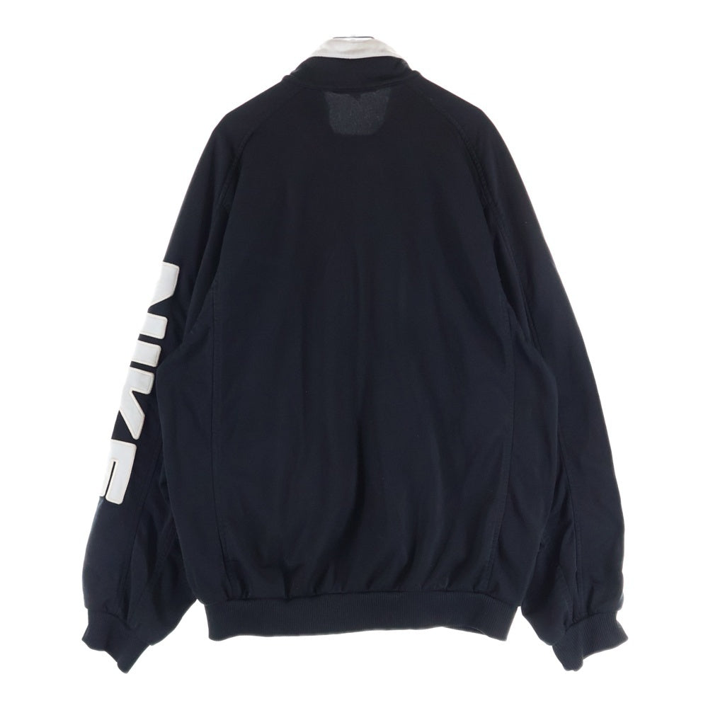 NIKE(ナイキ) 90S VINTAGE TRACK JACKET ヴィンテージ 白タグ アームゴツナイキロゴ ジップアップトラックジャケット ブラック/ホワイト