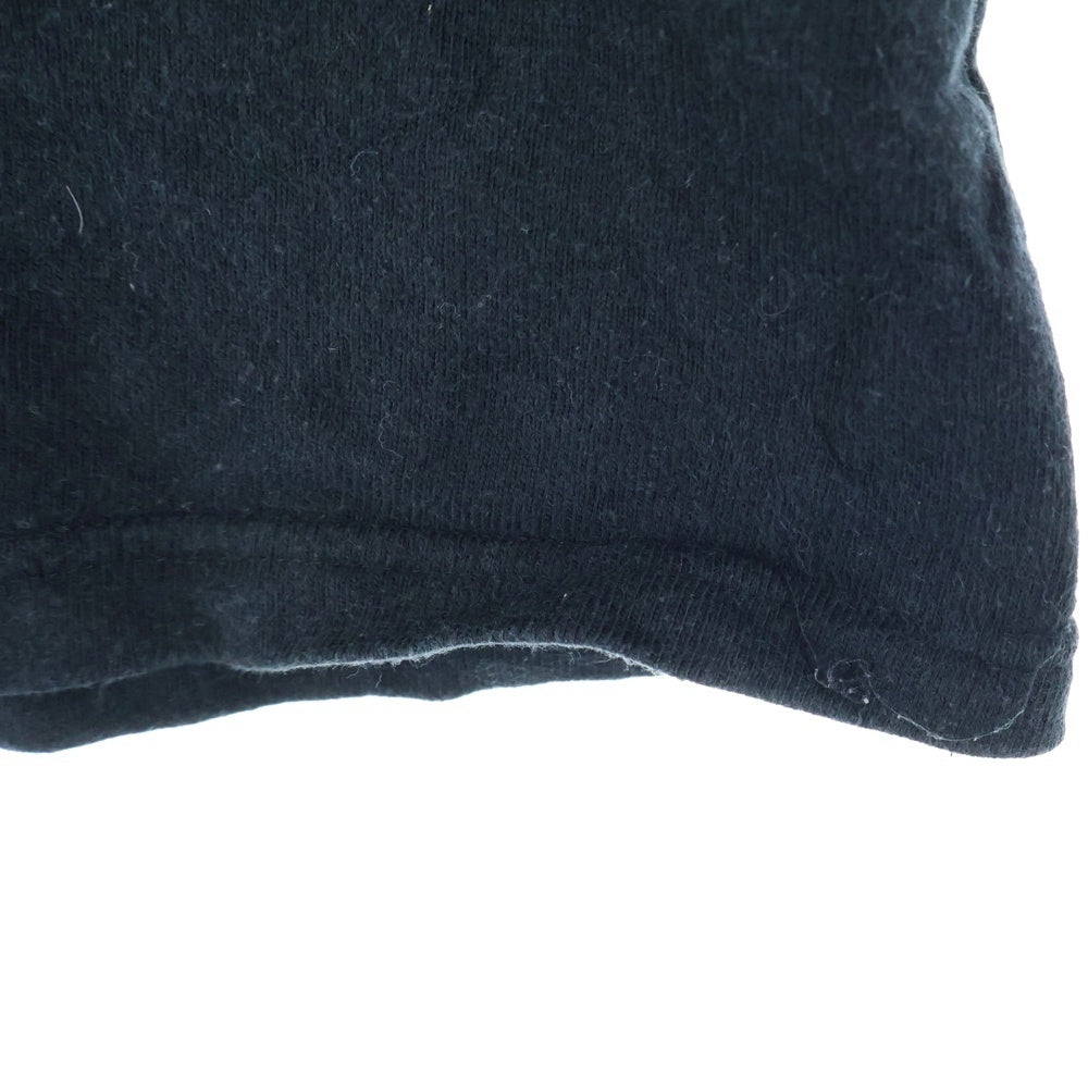 A BATHING APE(アベイシングエイプ) THE BAPE ザ ベイプ フロントロゴデザイン クルーネック カットソー 半袖Tシャツ ブラック