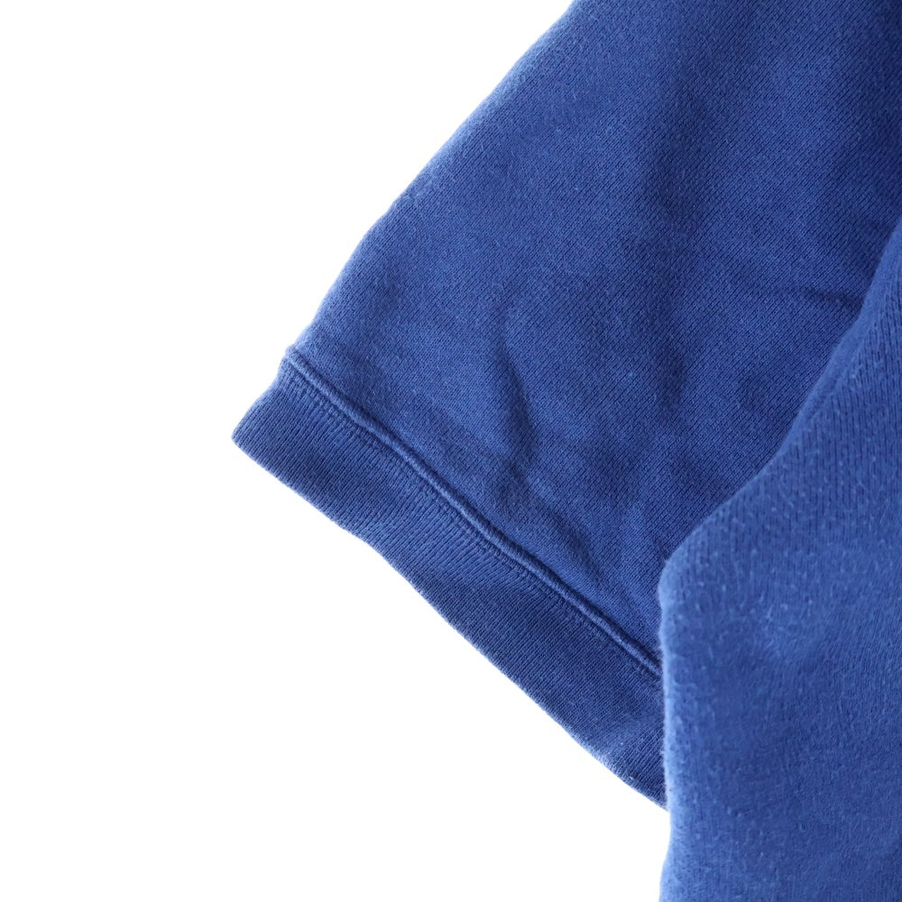 A BATHING APE(アベイシングエイプ) フロントロゴデザイン ベイビーマイロ クルーネック カットソー 半袖Tシャツ ブルー