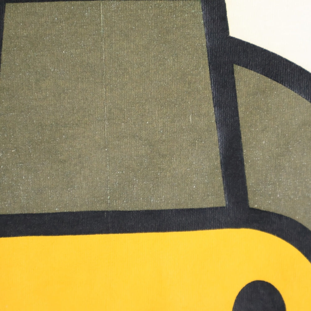 A BATHING APE(アベイシングエイプ) BABY MILO ベイビー マイロ フロントロゴデザイン クルーネック カットソー 半袖Tシャツ ホワイト