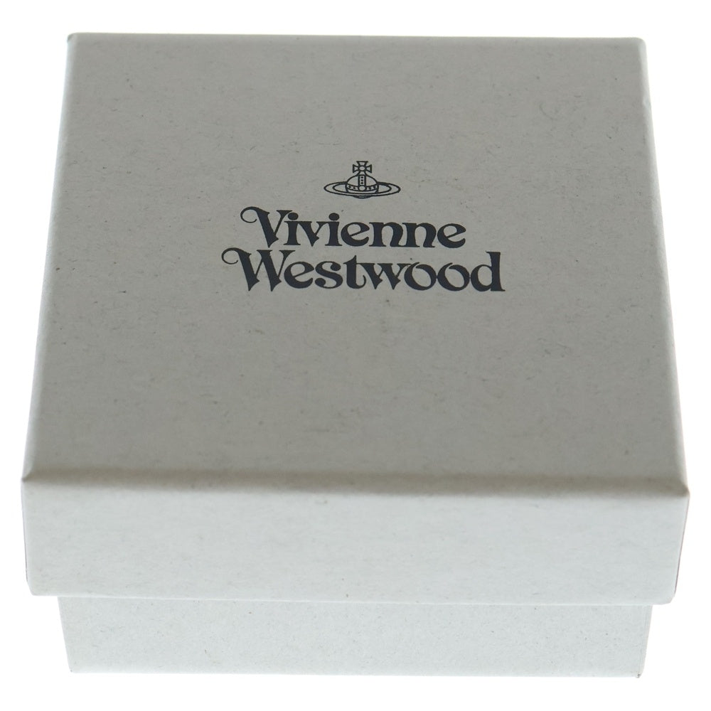 Vivienne Westwood(ヴィヴィアンウエストウッド) プラネットモチーフ レザー切り替え キーホルダー ゴールド 82030010