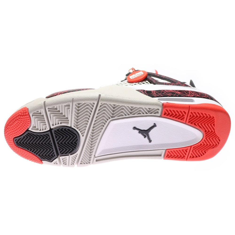 NIKE(ナイキ) AIR JORDAN 4 RETRO FLIGHT NOSTALGIA エアジョーダン4 レトロ フライト ノスタルジー ハイカットスニーカー ホワイト US9/27cm 308497-116