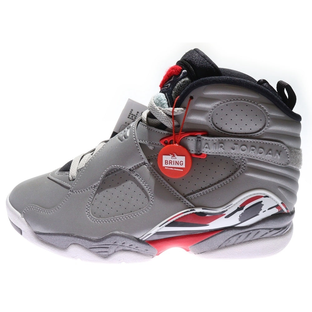NIKE(ナイキ) AIR JORDAN 8 RETRO SP REFLECT SILVER エアジョーダン8 SP リフレクトシルバー ハイカットスニーカー シルバー US9/27cm CL4073-001