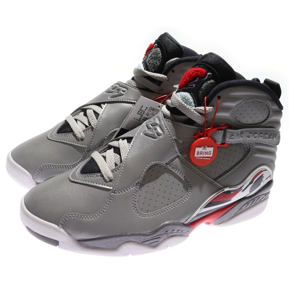 NIKE(ナイキ) AIR JORDAN 8 RETRO SP REFLECT SILVER エアジョーダン8 SP リフレクトシルバー ハイカットスニーカー シルバー US9/27cm CL4073-001