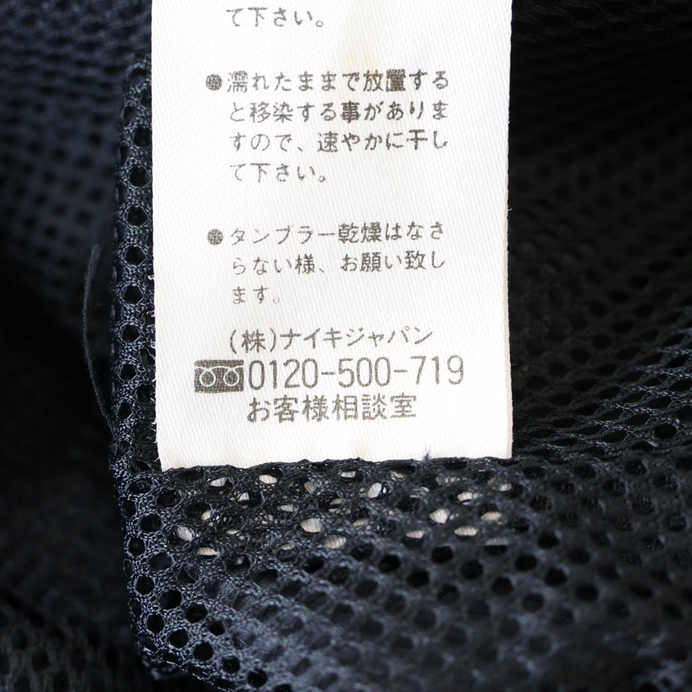 NIKE(ナイキ) ×F.C.R.B. エフシーアールビー 胸ロゴデザイン マルチポケット フーデッド ジップアップ ナイロンジャケット ブラック F0 MAS