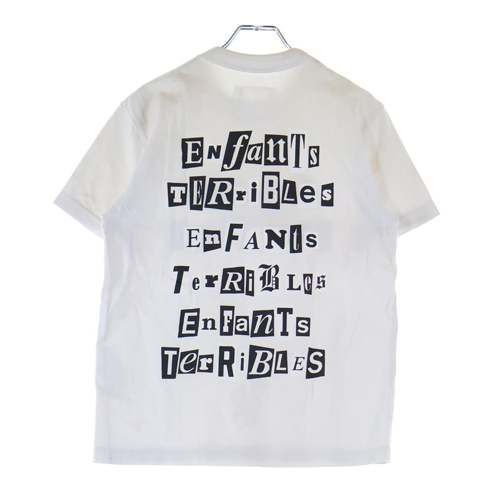 Sacai(サカイ) 21AW × Jean Paul GAULTIER Enfants Terribles Print T-Shirt アンファン テリブル プリント 半袖カットソー Tシャツ ホワイト 21‐0249S