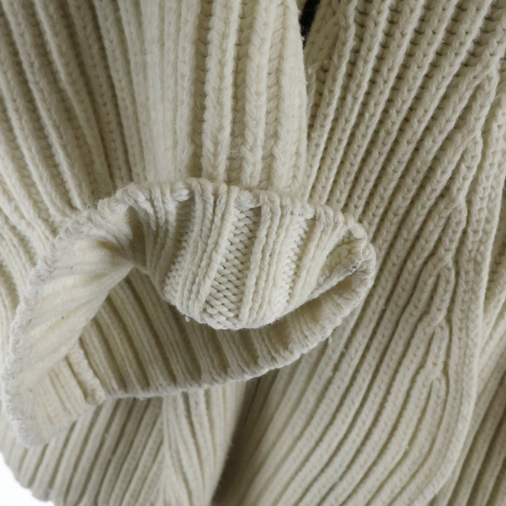 Sacai(サカイ) シフォンミックス ニット ワンピース ホワイト レディース 24-07501