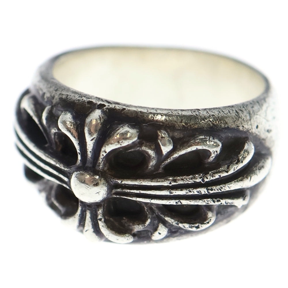 CHROME HEARTS(クロムハーツ) FLRL CRS フローラルクロス リング シルバー BCA346