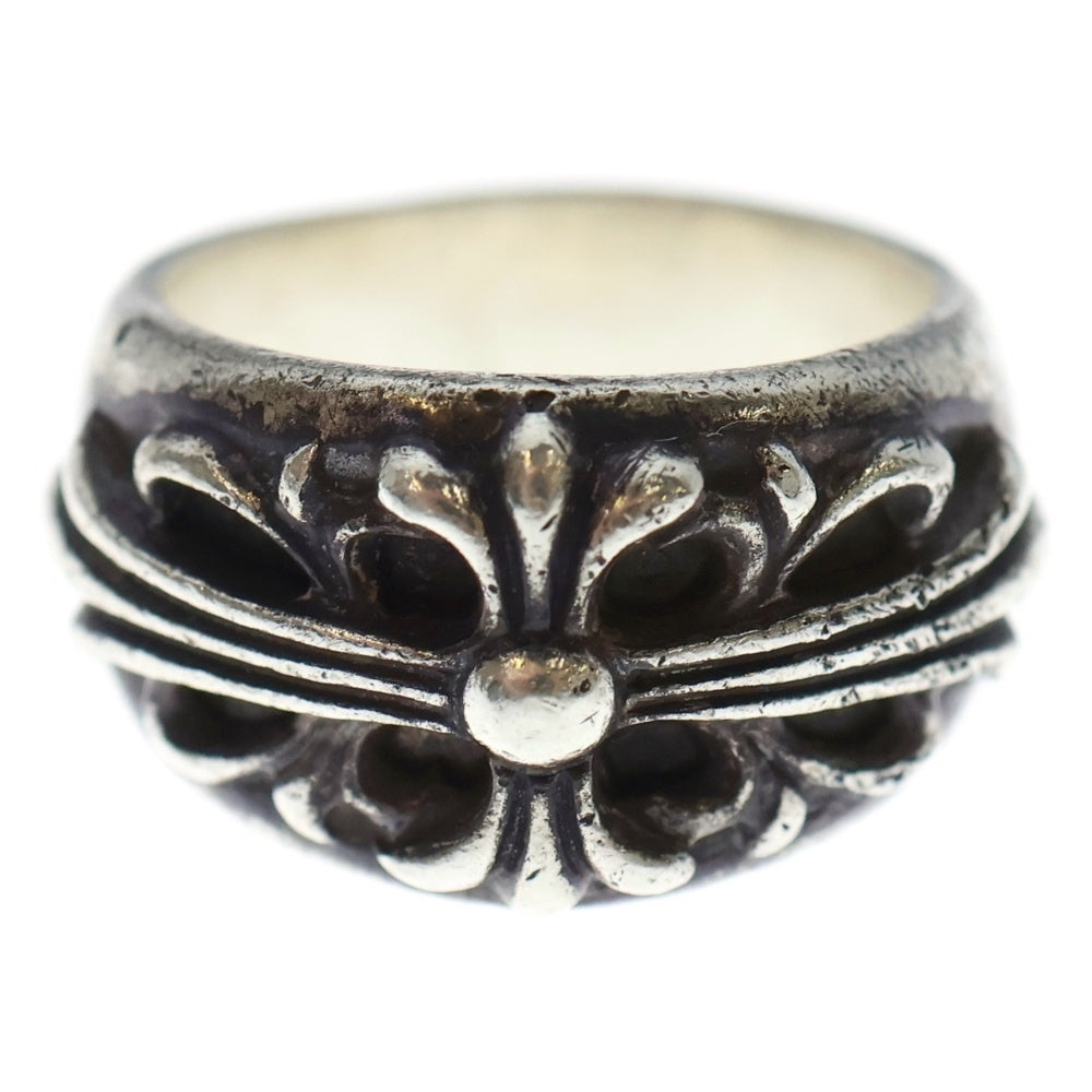 CHROME HEARTS(クロムハーツ) FLRL CRS フローラルクロス リング シルバー BCA346