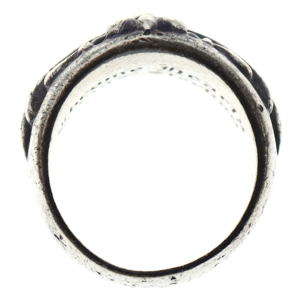 CHROME HEARTS(クロムハーツ) FLRL CRS フローラルクロス リング シルバー BCA346