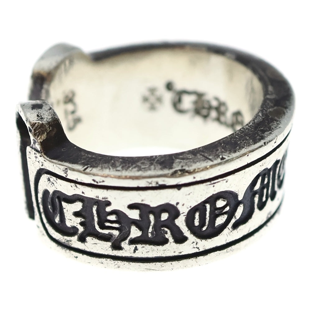 CHROME HEARTS(クロムハーツ) LG SCROLL LABEL ラージスクロールラベル リング シルバー BCA383