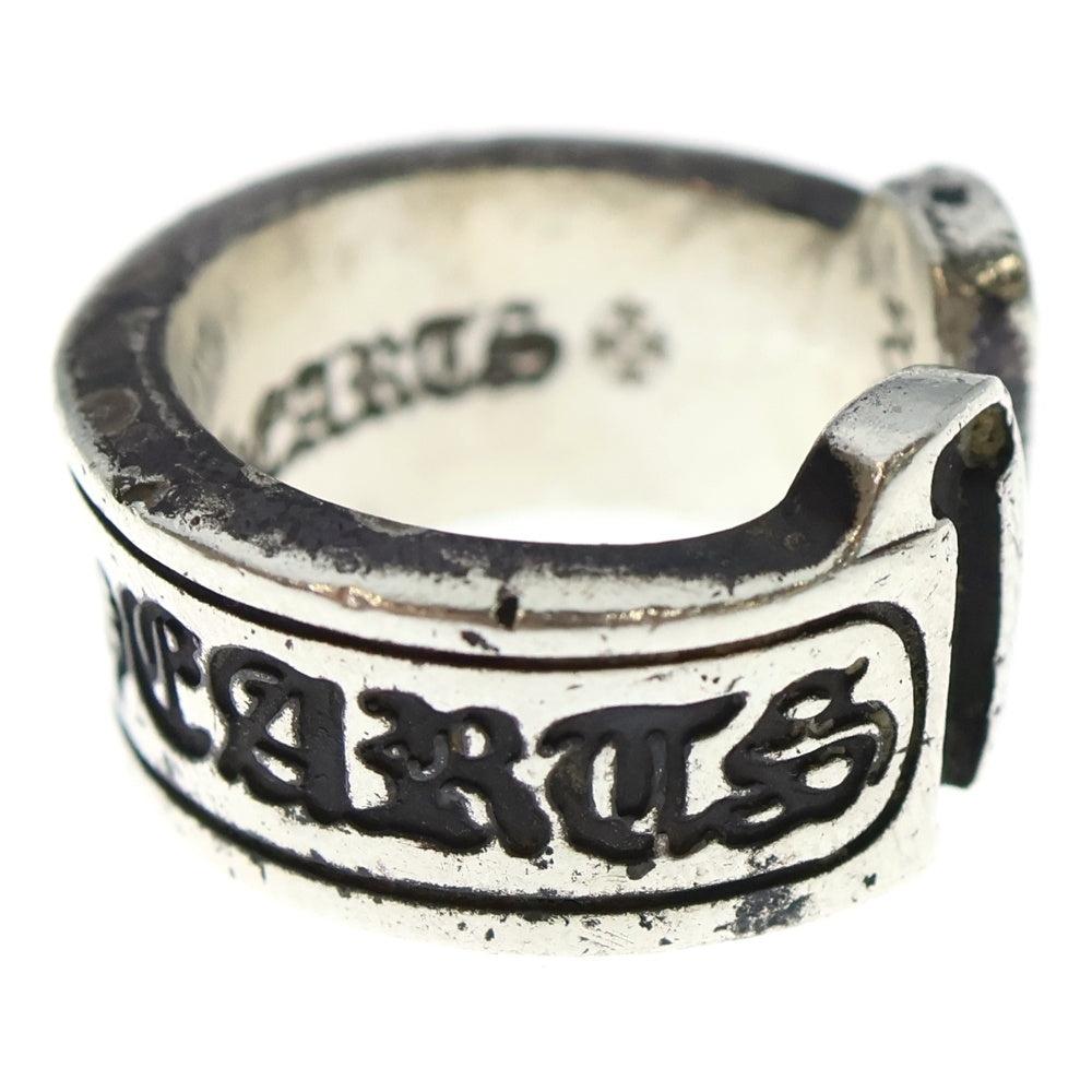 CHROME HEARTS(クロムハーツ) LG SCROLL LABEL ラージスクロールラベル リング シルバー BCA383